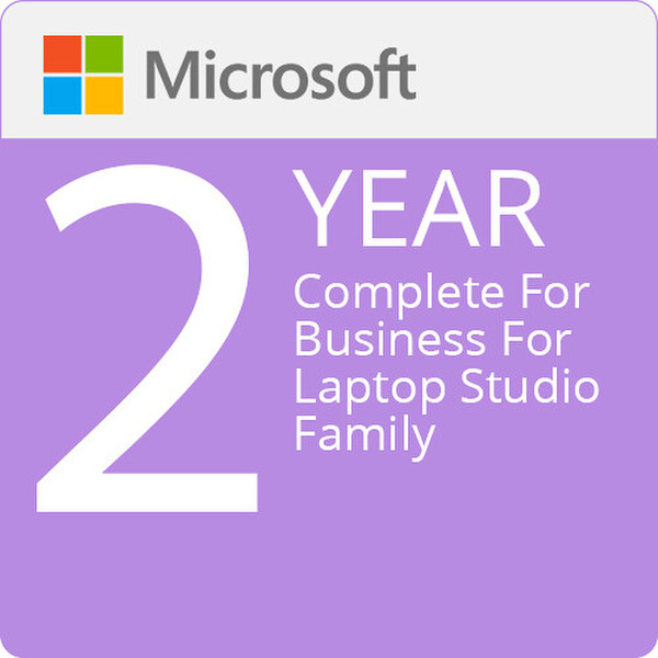 Microsoft Surface Laptop Studio Complete Service Agreement 2 Years